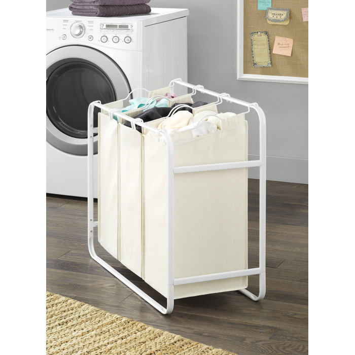 Rebrilliant Metal Triple Laundry Sorter Wayfair